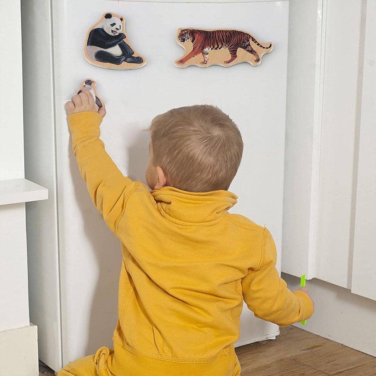 Animal Magnetic Fridge Stickers, 20 Piece Educational Set - view 4