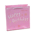 Animal Paper Gift Bags, Pack of 25 - Birthday Pink