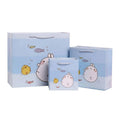 Animal Paper Gift Bags, Pack of 25 - Blue Bottom