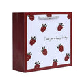 Animal Paper Gift Bags, Pack of 25 - Strawberry