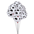 Animal Print Balloons Latex Pack of 12, 12 Inch (30.48cm) - Cow