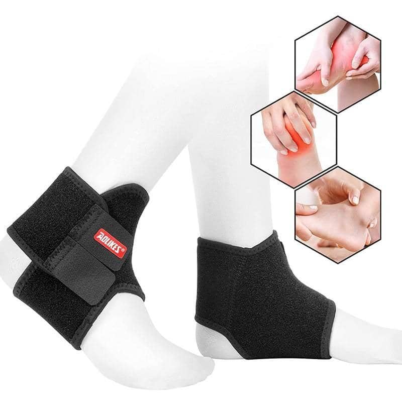 Ankle Brace Pair, Medium, Suits Shoe Sizes 36-39 - Rose Red - view 3