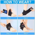 Ankle Brace Pair, Medium, Suits Shoe Sizes 36-39 - Rose Red - view 4