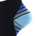 Ankle Compression Socks, Pack of 6 Pairs - Black and Neon Green - view 5