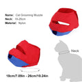 Anti Bite Cat Muzzle for Grooming, Ear Cleaning and Vet Visits - view 3