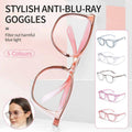 Anti-Blue Light Anti-Fog Goggles with Side Shields - Clear - view 2