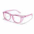 Anti-Blue Light Anti-Fog Goggles with Side Shields - Magenta