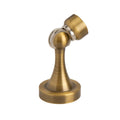 Anti-Collision Metal Door Stopper, Floor or Wall Mount - Antique Bronze