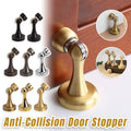 Anti-Collision Metal Door Stopper, Floor or Wall Mount - Dark Bronze - view 2
