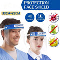 Anti-Fog Full Face Shield with Clear Visor - 33 x 22 cm