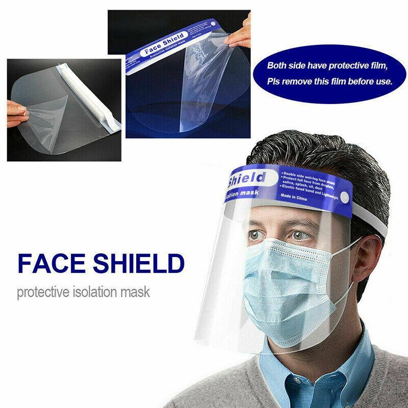 Anti-Fog Full Face Shield with Clear Visor - 33 x 22 cm - view 5