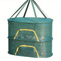 Anti Mosquito Fully Enclosed Drying Net Basket - Double Layer