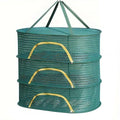 Anti Mosquito Fully Enclosed Drying Net Basket - Three Layer