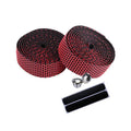 Anti-Slip Bicycle Handlebar Tape, Pack of 2 - Red