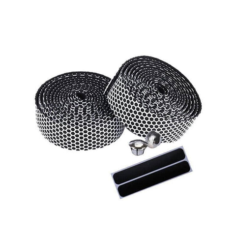 Anti-Slip Bicycle Handlebar Tape, Pack of 2 - White
