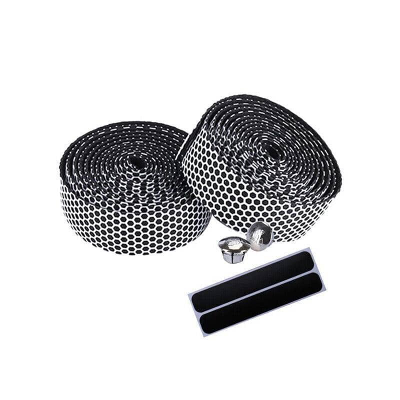 Anti-Slip Bicycle Handlebar Tape, Pack of 2 - White