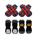Anti-Slip Dog Socks Set of 4 - Black, Small (5 cm Palm Width) - view 3