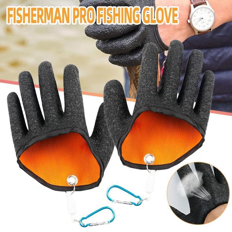 Anti-Slip Fishing Glove with Quick Release Hook - Left Hand - view 2