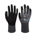 Anti Slip Nitrile Coated Work Gloves - Size S (Palm Circumference 17.9 cm)