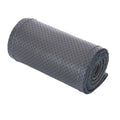 Anti-Slip Steering Wheel Cover, Perforated Faux Leather - Grey