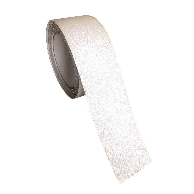 Anti-Slip Tape High Grip for Stairs - White, 5 cm x 5 m