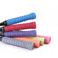 Anti-Slip Tennis Racquet Overgrip Tape, PU Sweatband - Grey, Pack of 4 - view 3