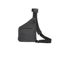 Anti-Theft Chest Shoulder Bag for Travel - Grey, Right Shoulder