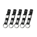 Anti-Theft Luggage Strap Set with Metal Buckle, Pack of 5 - view 2