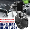 Anti-Theft Motorcycle Helmet Lock with Key, Metal Handlebar Hook