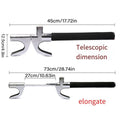 Anti-Theft Steering Wheel Lock, Telescopic Bar with Emergency Hammer - view 3