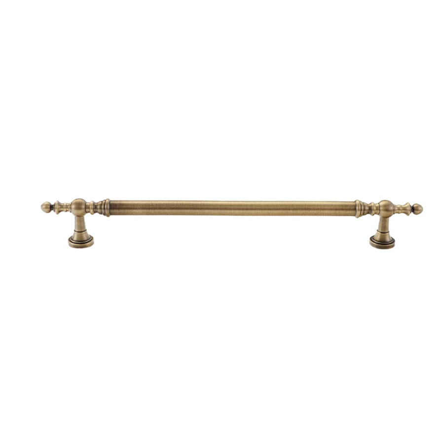 Antique Bronze Cabinet Door Handle - 224 mm Hole Spacing, 280 mm Long