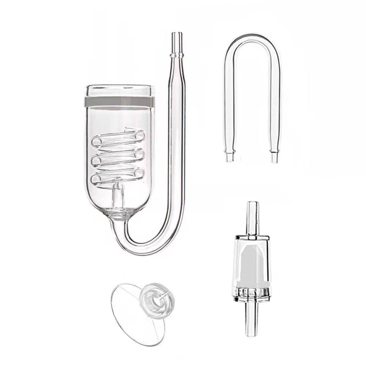 Aquarium CO2 Diffuser, Glass Spiral Atomiser for Planted Tanks - view 2