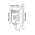 Aquarium CO2 Diffuser, Glass Spiral Atomiser for Planted Tanks - view 3