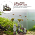 Aquarium Decoration Moai Statue Easter Island Stone Ornament Fish Tank Decor - view 5