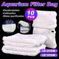 Aquarium Filter Bags for Fish Tanks, Set of 10 - 12 x 27 cm - view 2