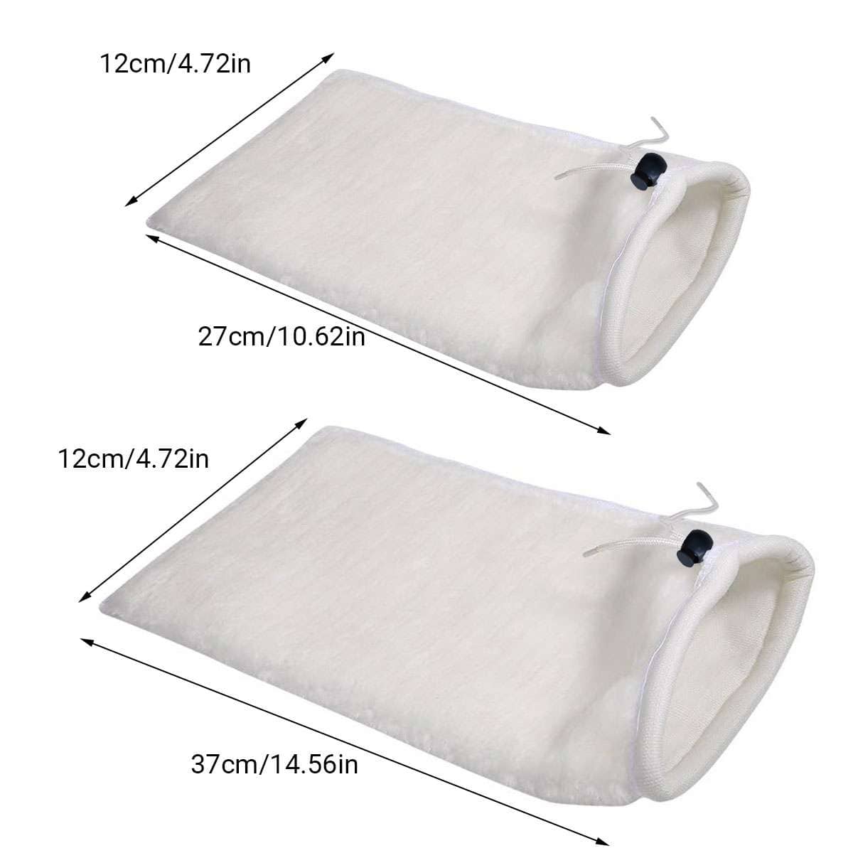 Aquarium Filter Bags for Fish Tanks, Set of 10 - 12 x 27 cm - view 3