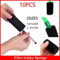 Aquarium Filter Intake Sponges - Large (8 x 4 cm), Pack of 10 - view 2