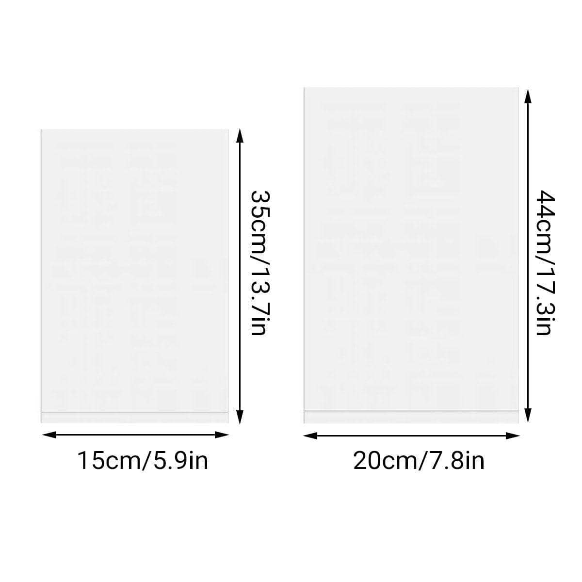 Aquarium Fish Breathing Bags, Pack of 100 - 20 x 44 cm - view 4