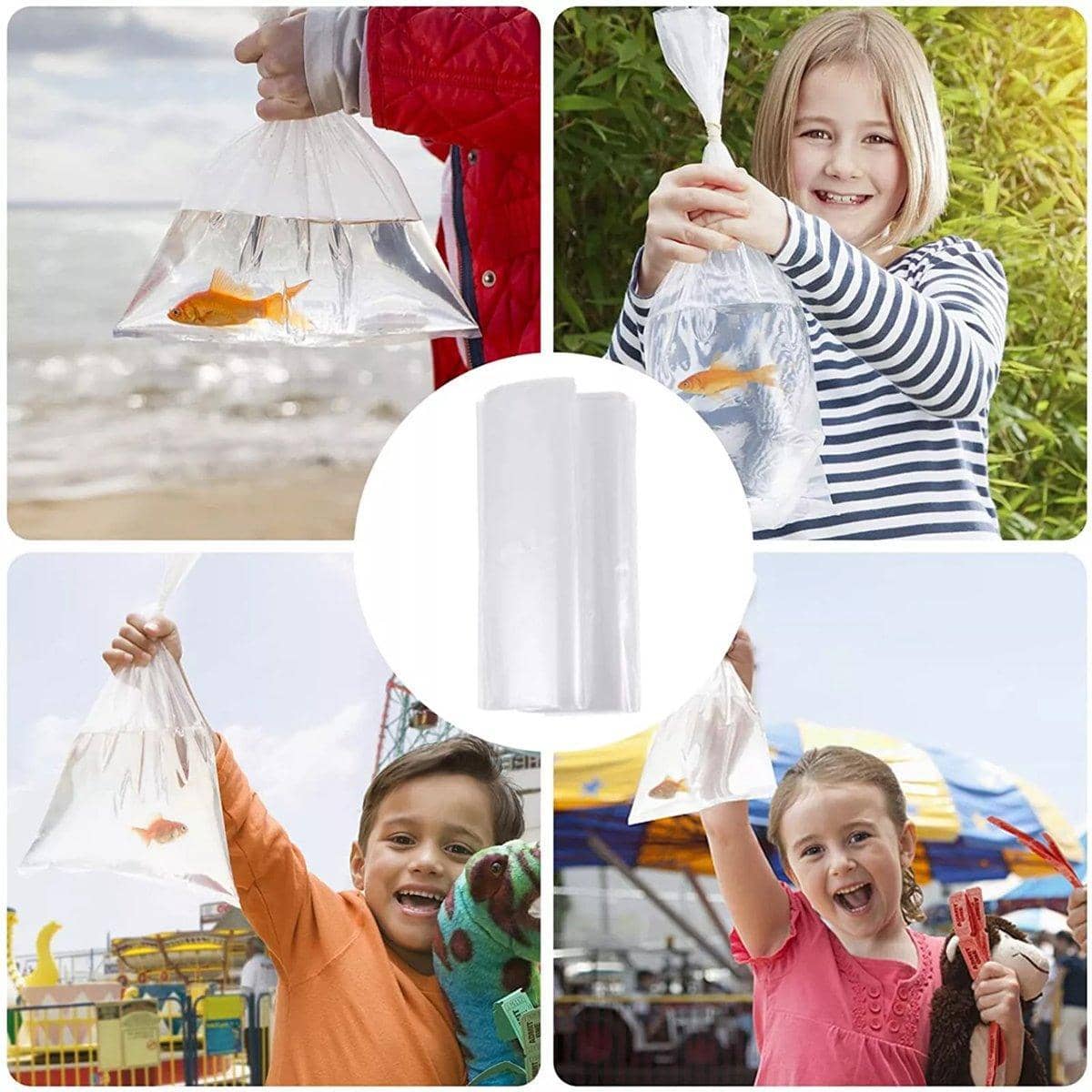 Aquarium Fish Breathing Bags, Pack of 100 - 20 x 44 cm - view 5
