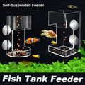 Aquarium Fish Food Feeding Ring with Suction Cups - Round - view 2