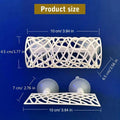 Aquarium Fish Hiding Tunnel with Suction Cups - Black - view 4