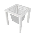 Aquarium Hydroponic Plant Basket with Adjustable Legs - Small (12 x 12 x 14.2 cm)
