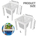 Aquarium Hydroponic Plant Basket with Adjustable Legs - Small (12 x 12 x 14.2 cm) - view 3