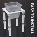 Aquarium Hydroponic Plant Basket with Adjustable Legs - Small (12 x 12 x 14.2 cm) - view 4