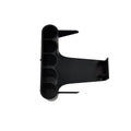 Aquarium Plant Holder Shelf for Fish Tank Edge, Black, 8.7 x 8.8 x 5.9 cm - view 2
