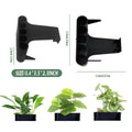 Aquarium Plant Holder Shelf for Fish Tank Edge, Black, 8.7 x 8.8 x 5.9 cm - view 3