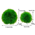 Aquarium Plastic Grass Ball Decoration - Small (9 cm), Pack of 4 - view 4