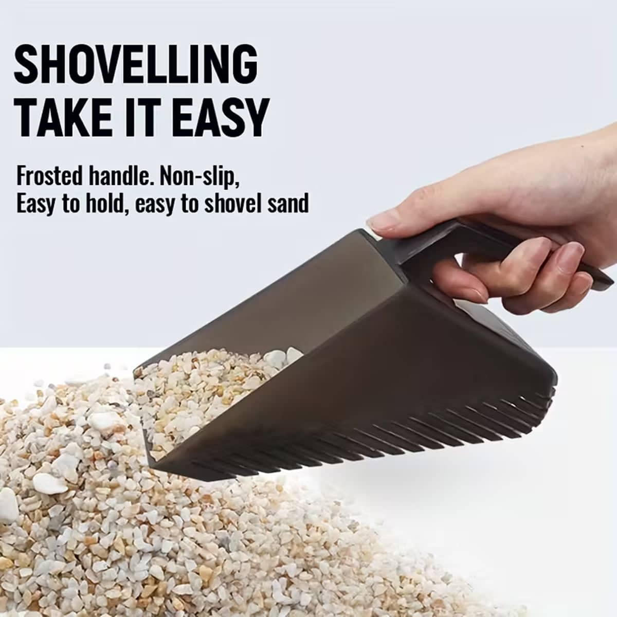 Aquarium Sand Cleaning Scoop, Water Permeable for Fish Tank Gravel Cleaning - view 4