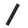 Aquarium Thermometer Sticker Fish Tank Temperature Strip - Pack of 10 - view 3