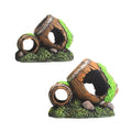 Aquarium Wine Barrel Hideout Decoration, Resin - Small (11.5 x 6.5 x 8.5 cm) - view 3